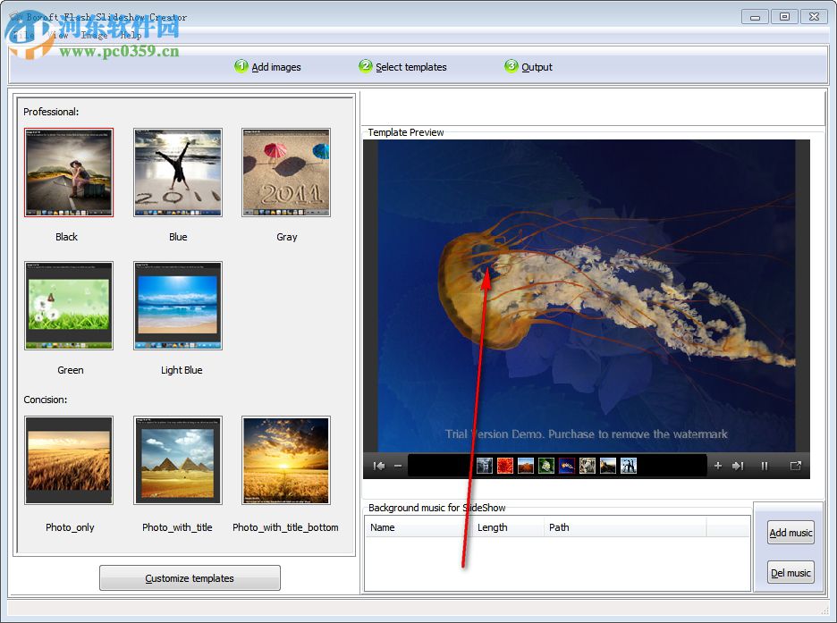 Boxoft Flash SlideShow Creator(Flash幻燈片制作軟件) 1.1 官方版