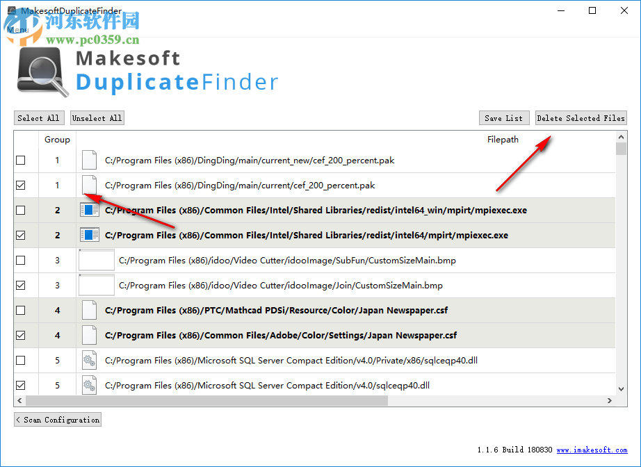 Makesoft DuplicateFinder(重復(fù)文件查找) 1.1.6 免費版