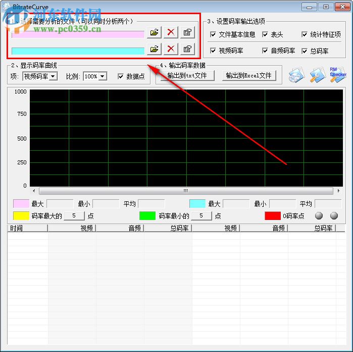 BitrateCurve(碼率計算器) 1.03 綠色版