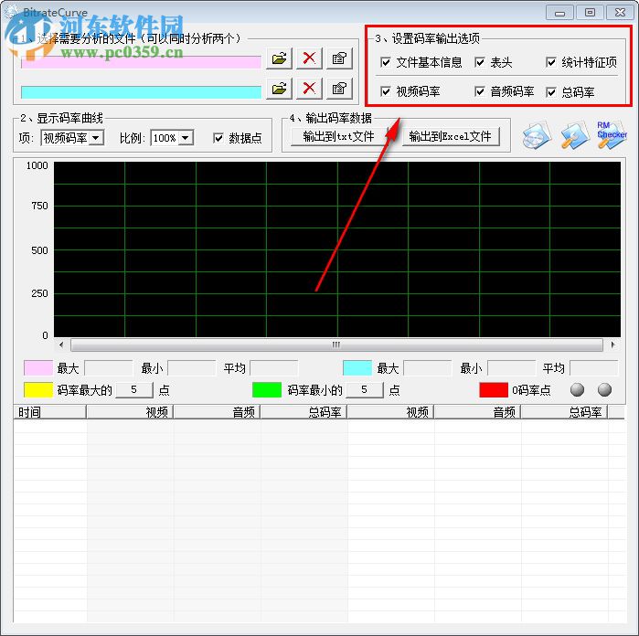 BitrateCurve(碼率計算器) 1.03 綠色版