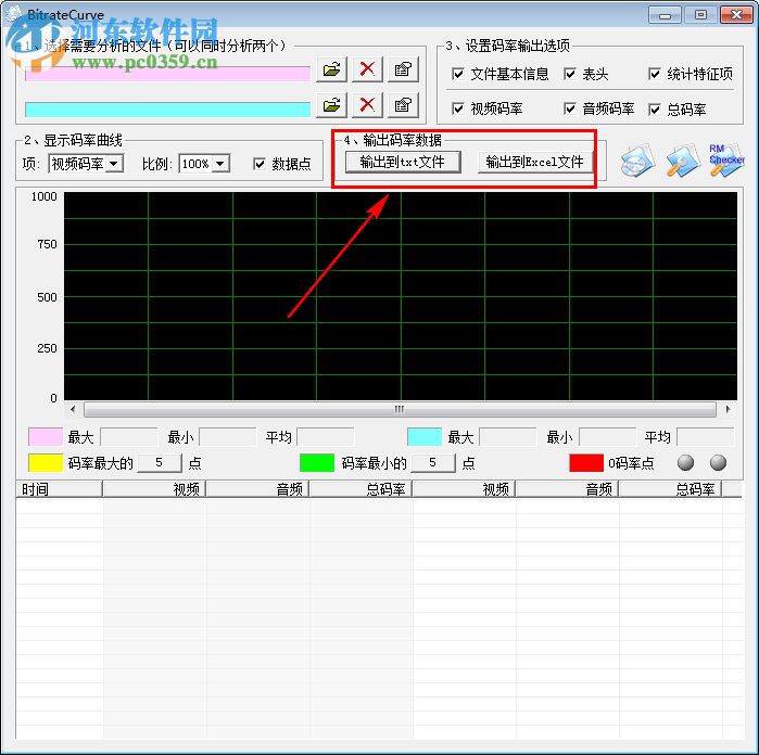 BitrateCurve(碼率計算器) 1.03 綠色版