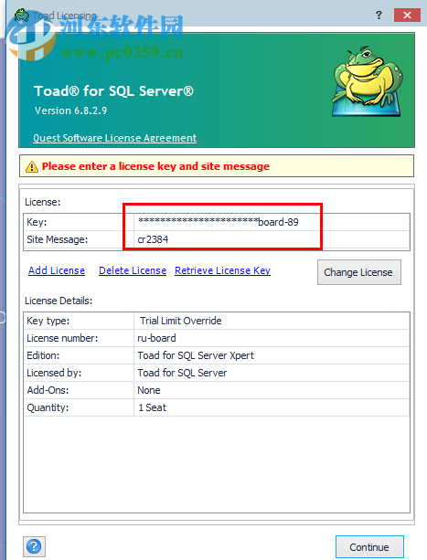 toad for sql server(sql server數(shù)據(jù)庫開發(fā)工具) 6.8.2.9 64位/32位 破解版