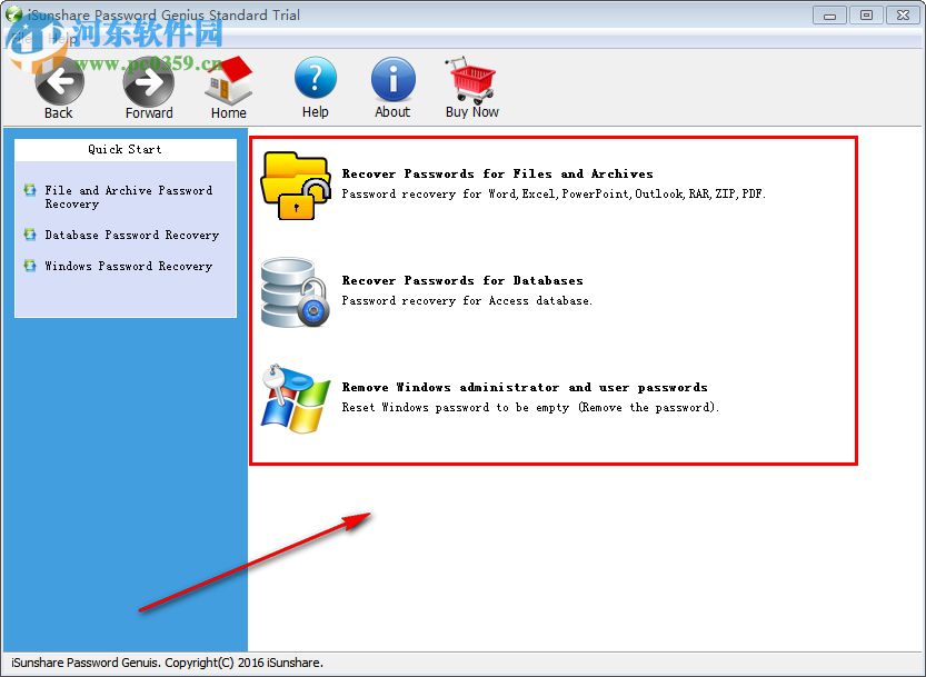 iSunshare Password Genius(通用密碼恢復(fù)軟件) 2.1.1 官方版