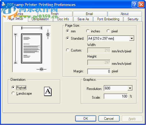 VeryPDF PDFcamp Printer(PDF虛擬打印機) 3.0 官方版