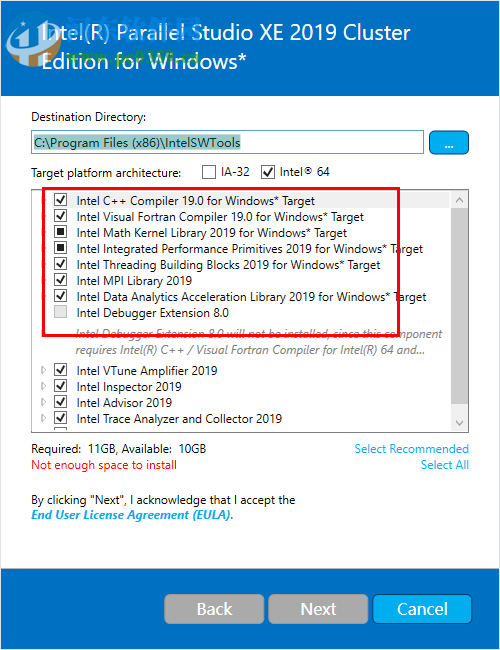 intel parallel studio xe 2019破解版