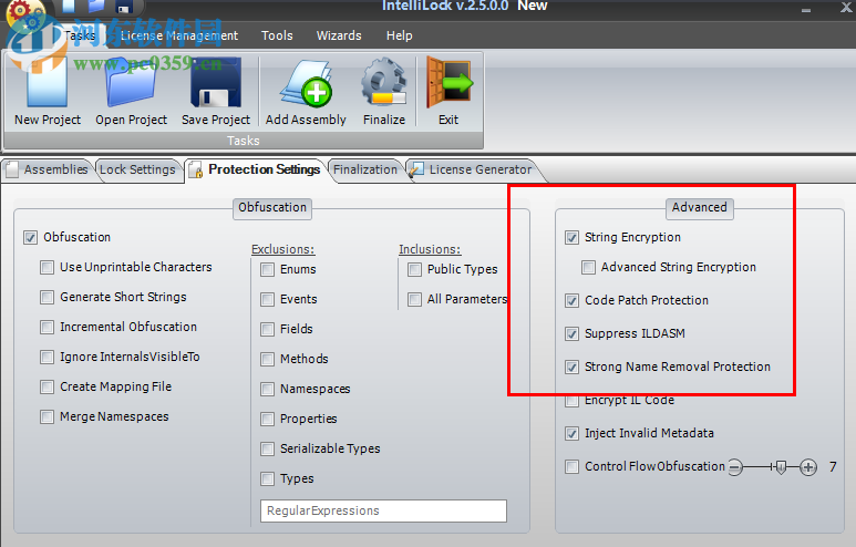 Eziriz IntelliLock(.NET程序混淆加密) 2.7.5.1 綠色版