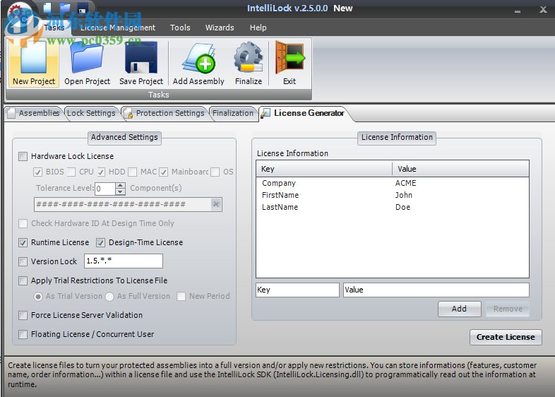 Eziriz IntelliLock(.NET程序混淆加密) 2.7.5.1 綠色版