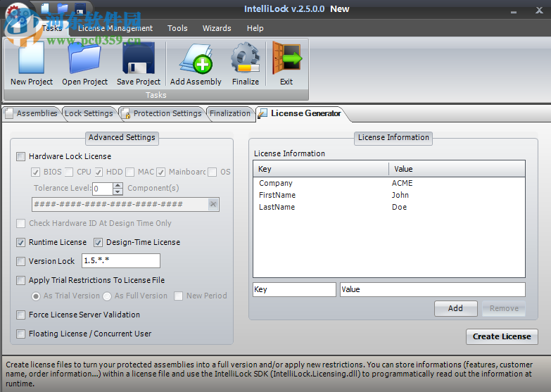 Eziriz IntelliLock(.NET程序混淆加密) 2.7.5.1 綠色版