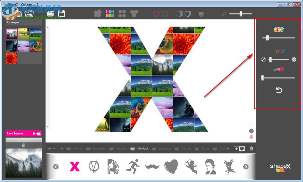 ShapeX(照片拼貼軟件) 1.2 官方版