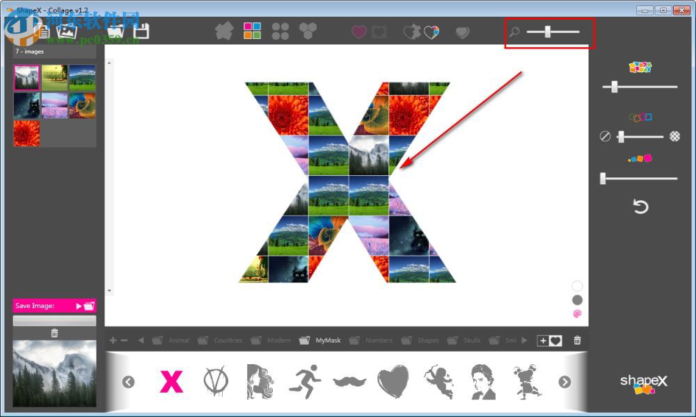 ShapeX(照片拼貼軟件) 1.2 官方版