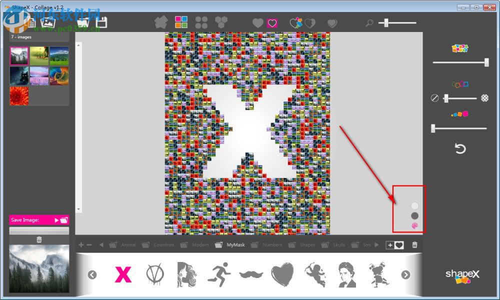 ShapeX(照片拼貼軟件) 1.2 官方版