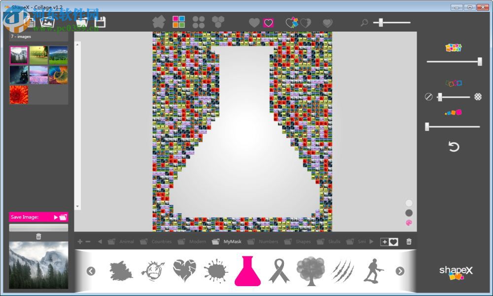 ShapeX(照片拼貼軟件) 1.2 官方版