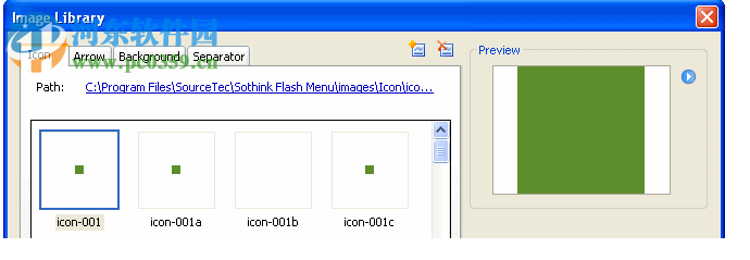 Sothink Flash Menu(閃存菜單工具) 1.2 官方版