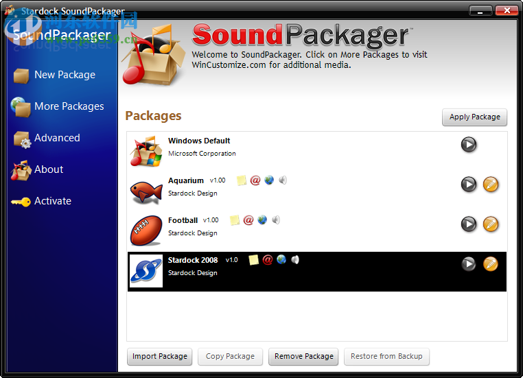 SoundPackager(系統(tǒng)美化優(yōu)化管理器) 1.2.0.0 官方版