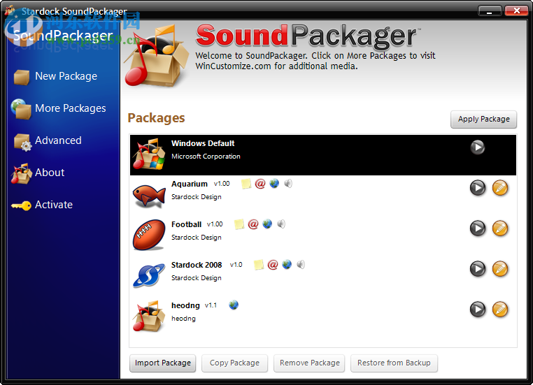 SoundPackager(系統(tǒng)美化優(yōu)化管理器) 1.2.0.0 官方版