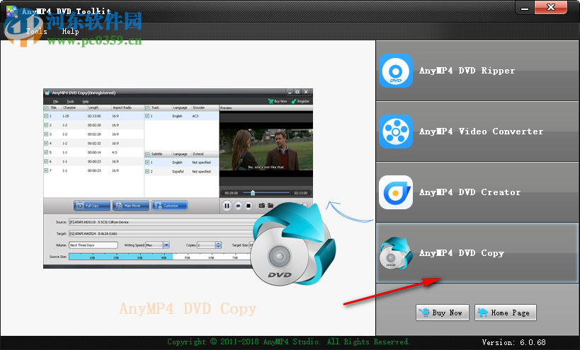 AnyMP4 DVD Toolkit(DVD工具包) 6.0.68 破解版