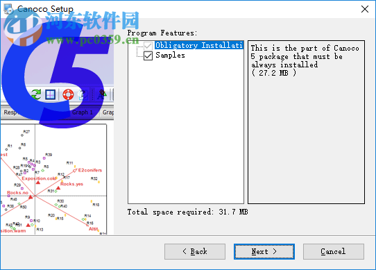 Canoco(生態(tài)數(shù)據(jù)處理軟件) 5.02 免費(fèi)版