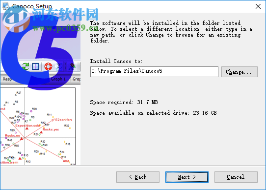 Canoco(生態(tài)數(shù)據(jù)處理軟件) 5.02 免費(fèi)版