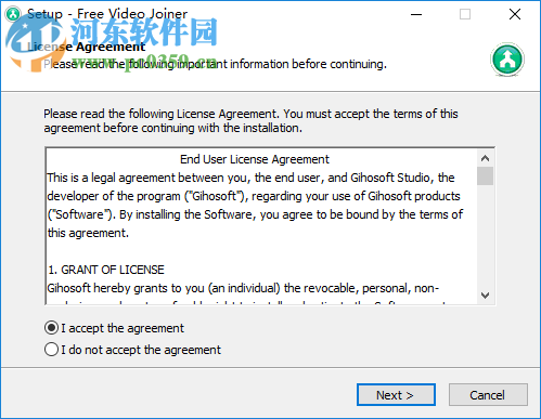 Gihosoft Free Video Joiner(免費視頻合并軟件) 1.1.0 免費版