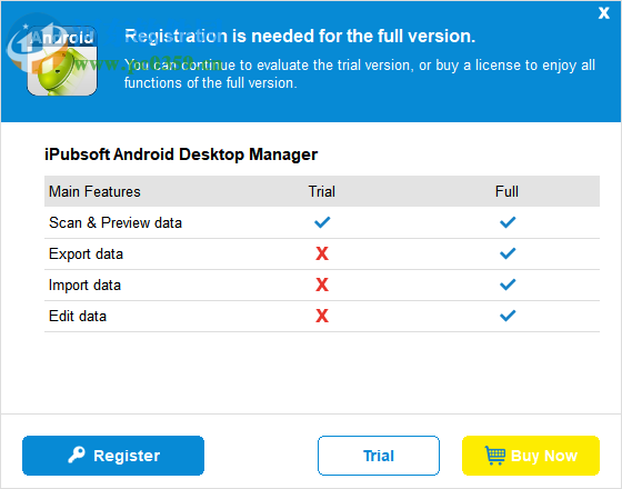 iPubsoft Android Desktop Manager(安卓文件管理軟件) 5.2.40 官方版