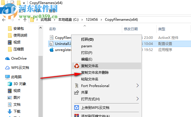 CopyFilenames(右鍵復(fù)制文件名) 3.1 中文版