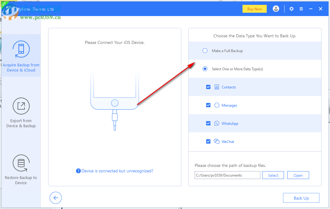 iMyFone iTransor Lite(iOS數(shù)據(jù)備份) 4.1.0.6 官方版