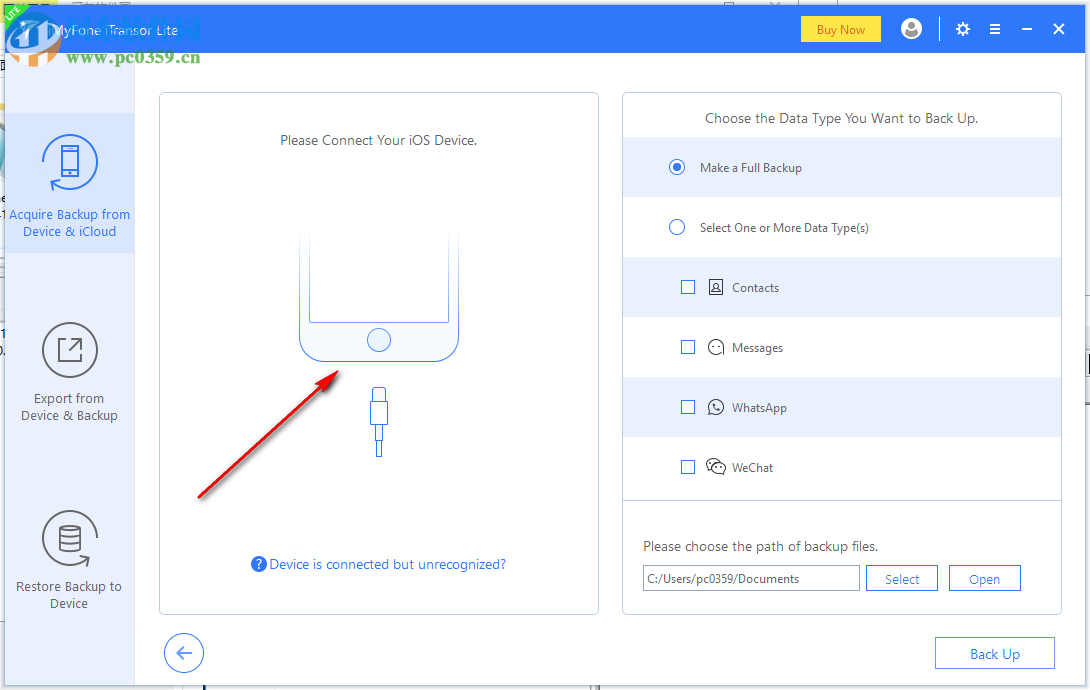 iMyFone iTransor Lite(iOS數(shù)據(jù)備份) 4.1.0.6 官方版