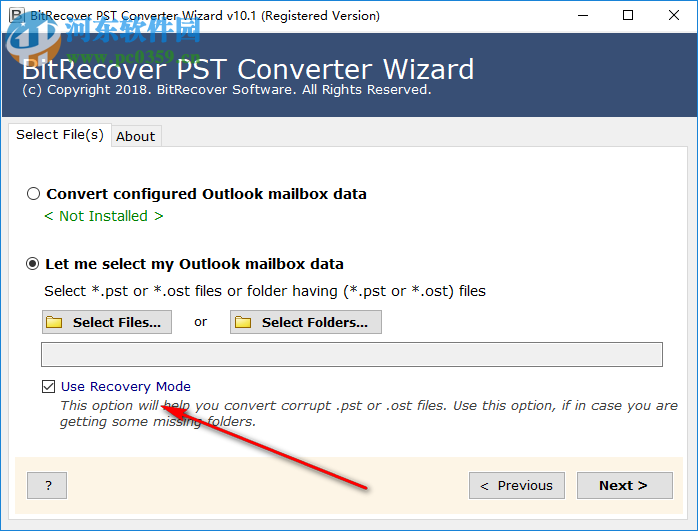 pst格式轉(zhuǎn)換工具(BitRecover PST Converter Wizard)