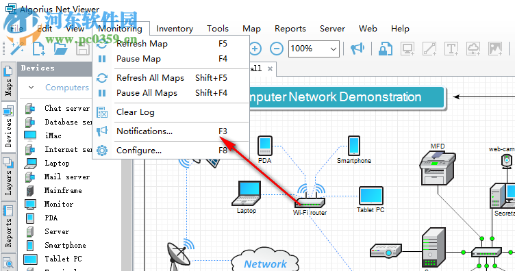 Algorius Net Viewer(網(wǎng)絡(luò)可視化管理軟件) 10.0.4 免費(fèi)版