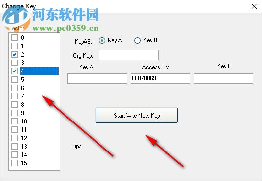 S50 Card Access bits Creator(m1卡密鑰控制算法工具) 1.0 綠色版