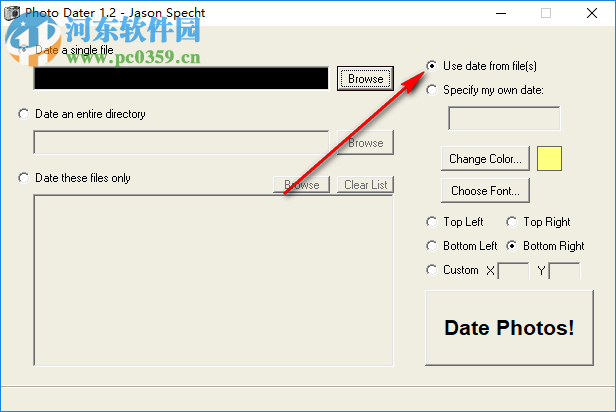 Photo Dater(照片添加日期軟件) 1.2 免費版