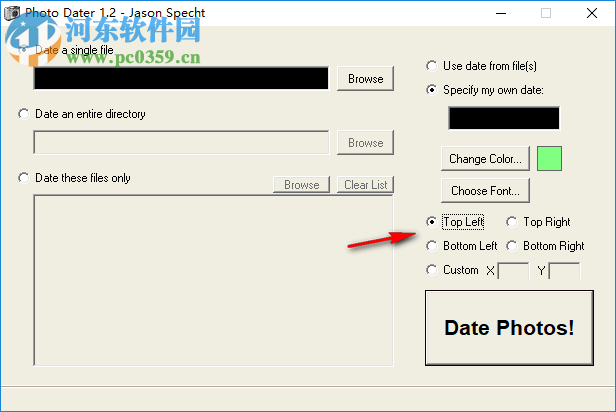 Photo Dater(照片添加日期軟件) 1.2 免費版