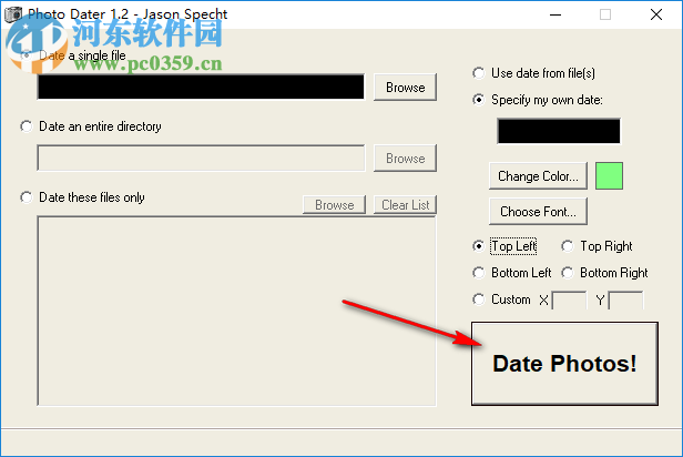 Photo Dater(照片添加日期軟件) 1.2 免費版