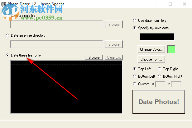 Photo Dater(照片添加日期軟件) 1.2 免費版