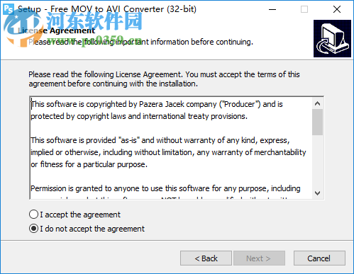 Pazera Free MOV to AVI Converter 1.12 官方版