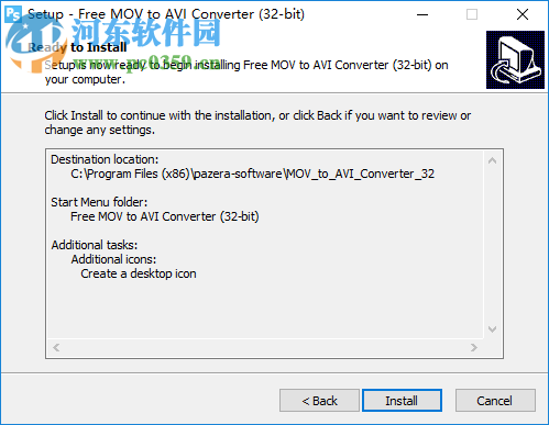 Pazera Free MOV to AVI Converter 1.12 官方版