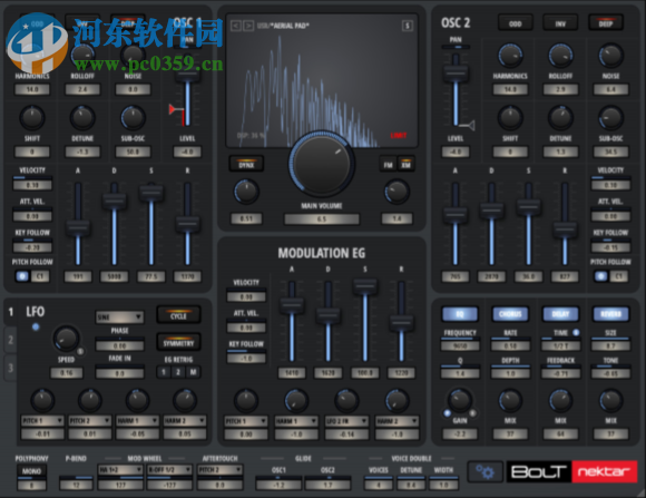 Nektar Bolt(虛擬諧波合成器) 1.0 官方版