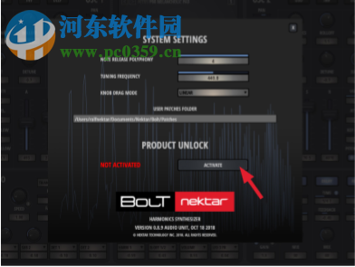 Nektar Bolt(虛擬諧波合成器) 1.0 官方版