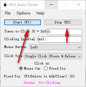 RPG Auto Clicker(鼠標(biāo)自動(dòng)點(diǎn)擊器) 5.0.1.0 免費(fèi)版