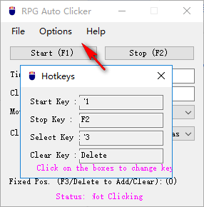 RPG Auto Clicker(鼠標(biāo)自動(dòng)點(diǎn)擊器) 5.0.1.0 免費(fèi)版