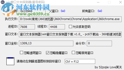 win窗口文本探測器 1.0 綠色版