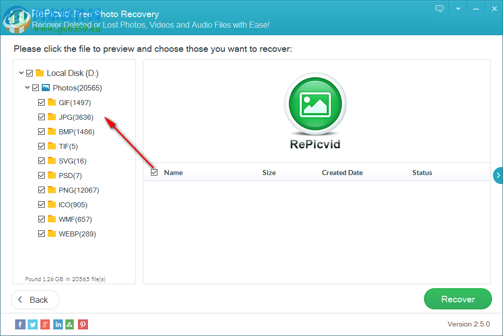 RePicvid Photo Recovery(照片恢復(fù)軟件) 2.5 免費(fèi)版