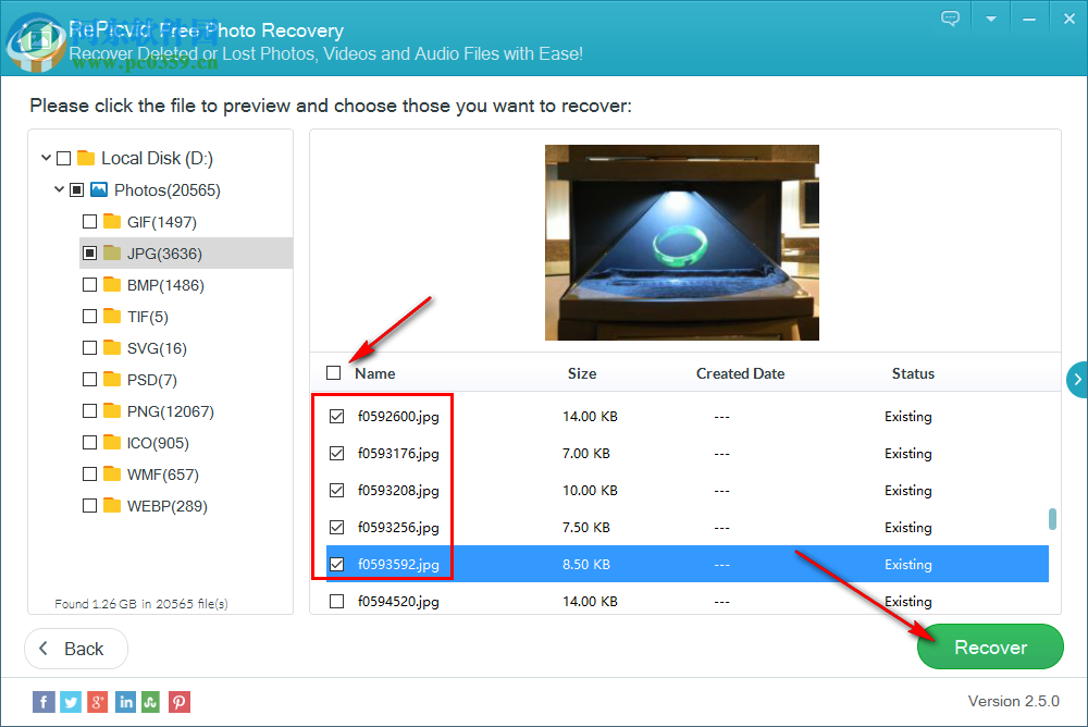 RePicvid Photo Recovery(照片恢復(fù)軟件) 2.5 免費(fèi)版