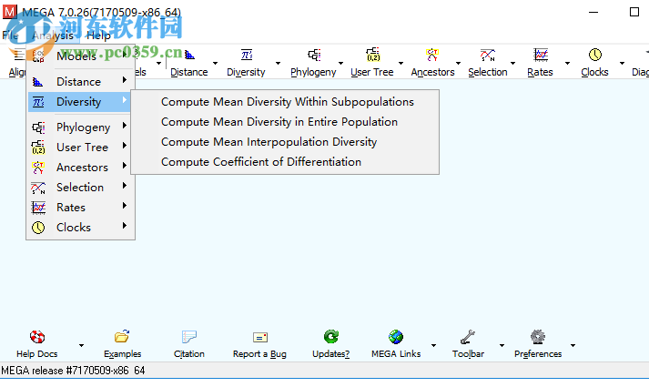 MEGA(分子進(jìn)化遺傳分析軟件) 7.0.26 官方版