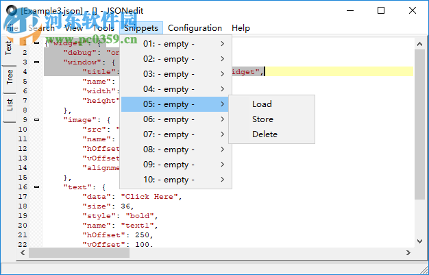 JSONedit(json編輯器) 0.9.30.0 官方版