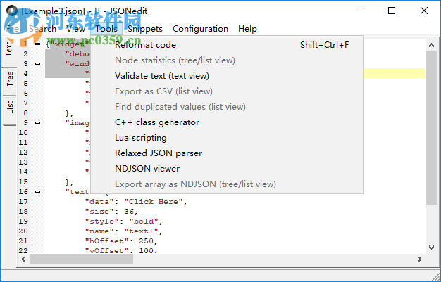 JSONedit(json編輯器) 0.9.30.0 官方版