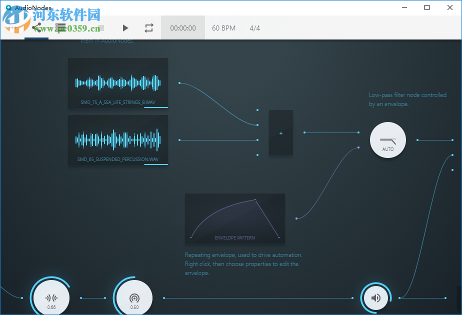 AudioNodes(音頻制作編輯軟件) 0.2.1 免費(fèi)版