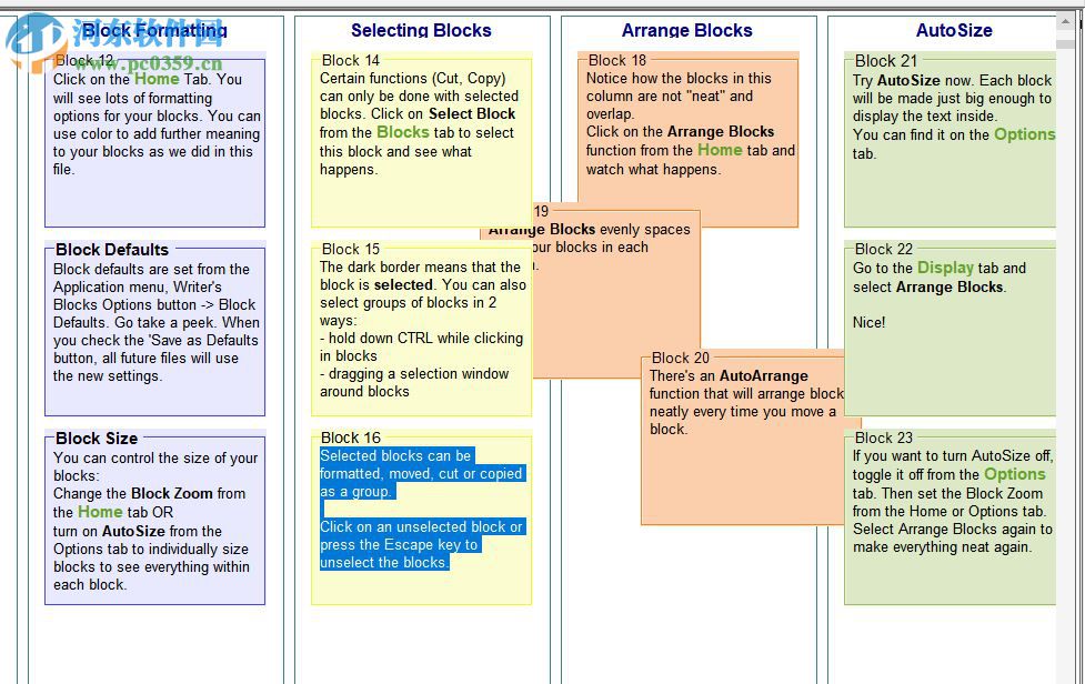 Writers Blocks(寫作軟件) 5.0.0.85 免費(fèi)版