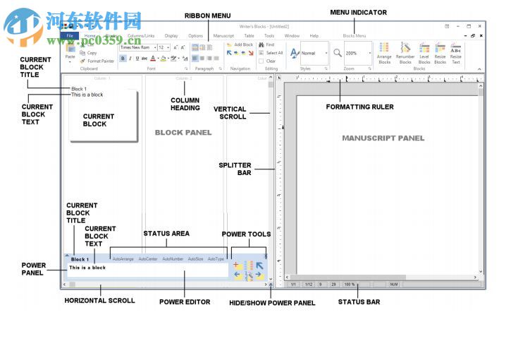 Writers Blocks(寫作軟件) 5.0.0.85 免費(fèi)版