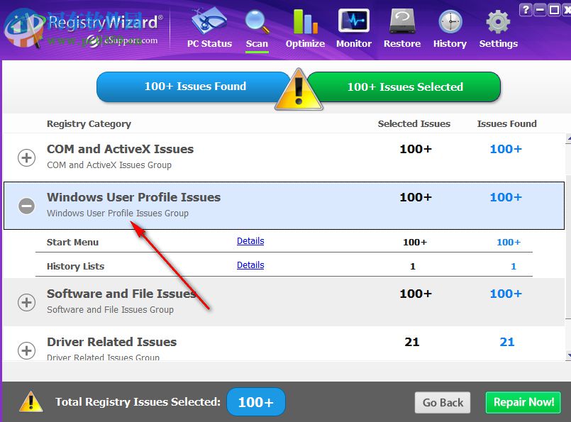 RegistryWizard(注冊表錯誤修復(fù)工具) 3.5.19.504 免費版